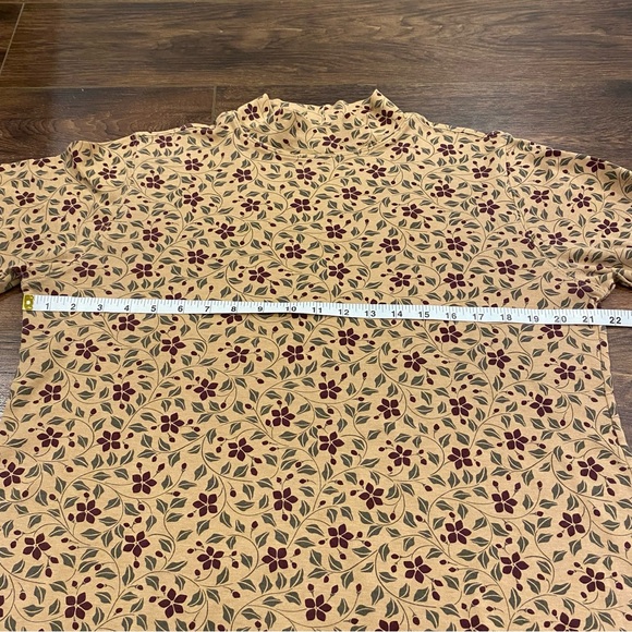 Lands’ End mock neck long sleeve top - Picture 11 of 14